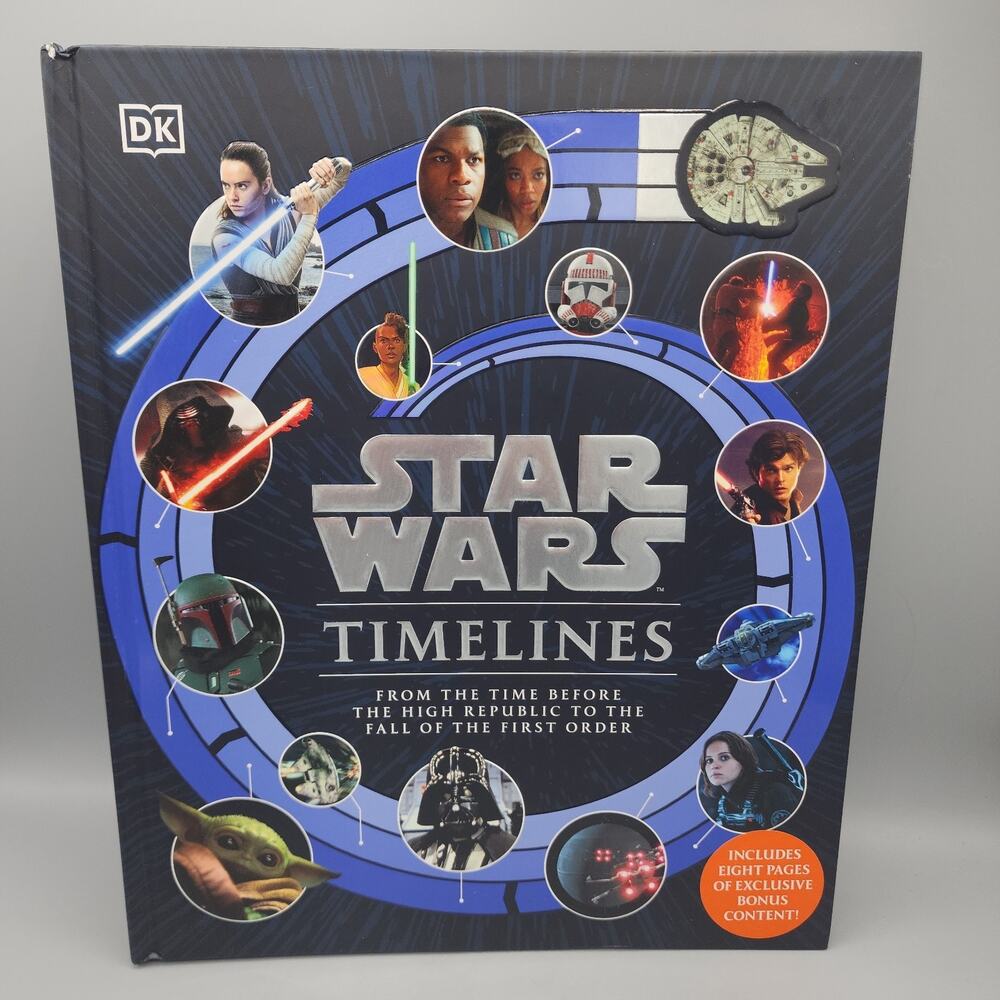 DK Star Wars Timelines HC Book, English, Science Fiction & Horror Genre & Poster